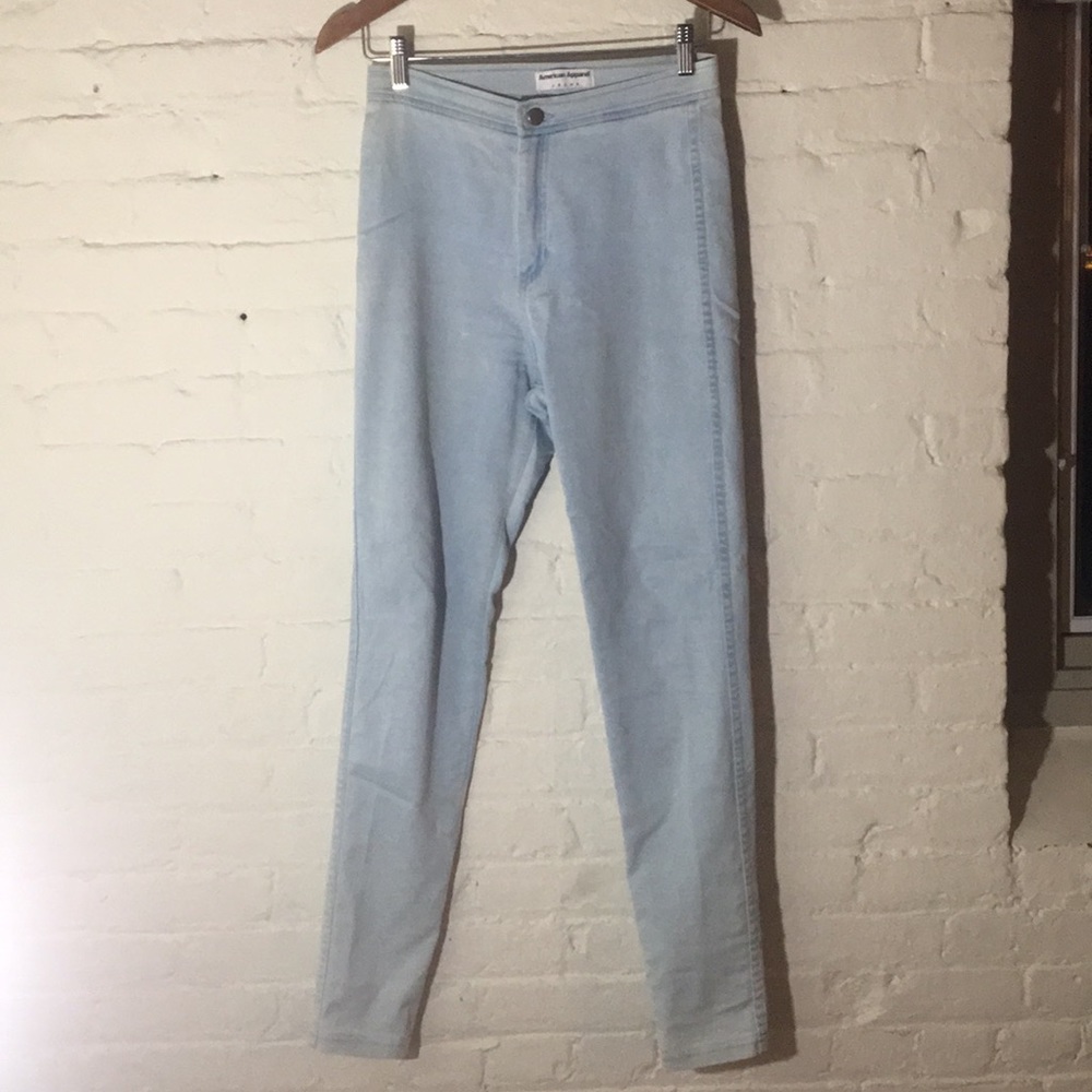 American Apparel High-waisted Jeans